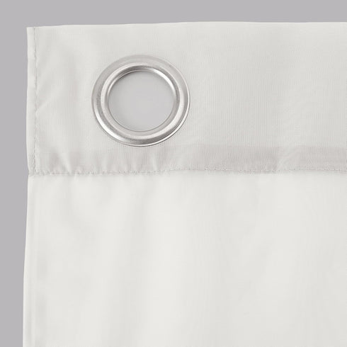 No. 918 Emily Sheer Voile Grommet Curtain Panel, 59" x 63", Eggshell Off-White