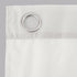No. 918 Emily Sheer Voile Grommet Curtain Panel, 59" x 63", Eggshell Off-White