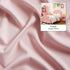 84 Inches Grommet 42''x 84'' Set 2 DUALIFE Solid Pink Curtains Long Baby Pink Blackout Curtain Panels/Drapes for Girls