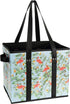 Set Foraineam Reusable Grocery Bags Durable Heavy Duty Tote Bag Collapsible Grocery Shopping Box Bag with Reinforced