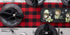 DII Buffalo Check Collection, Classic Farmhouse Table Runner, 14x108, Red & Black