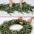24 17inch Winter Decorations Pcs Artificial Berry Stems White Berry Picks for Christmas Holiday Flower Arrangements