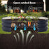4x2x1 Winpull Raised Garden Bed Kit, ft Galvanized Planter Box Outdoor with Safety Edging, Large Metal Raised Beds