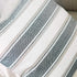 2 Pack Multicolor Stripe Euro Pillow Case, Soft Linen Square Decorative Throw Cushion Cover, 26" x 26"
