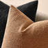 Pack 2, 12 20 Inch, Cozy EMEMA of x Textured Boucle Throw Pillow Covers Soft Accent Solid Cushion Cases Decorative