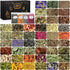 Vakuny 45pcs Witchcraft Supplies Kit, Bulk Dried Flowers for Wiccan Rituals, Magic Spells,