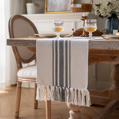 13 90 Inch Boho Table Runner for Modern Farmhouse Decor, Dining Table dcor x Long, Coffee Table Runner with Handcrafted