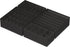 Simple Houseware 4-Pack Drawer Organizer Set, Foldable Non-Woven Storage Boxes for Underwear, Socks, Black
