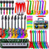 Inflatable Rock Star Toys, 48pcs 80s 90s Party Decorations Inflatable Party Props
