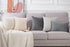 MADIZZ Set of 2 Super Soft Velvet Decorative Throw Pillow Covers, 22x22 inch White Square Cushion Case for Sofa
