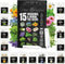 Medicinal Herb Seeds Variety Pack Calendula, Echinacea, Lemon Balm, Hyssop & Lovage
