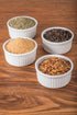 BIA Cordon Bleu Classic Ramekin Dish, Set of 4 White, 4.5 oz/3.5" Size