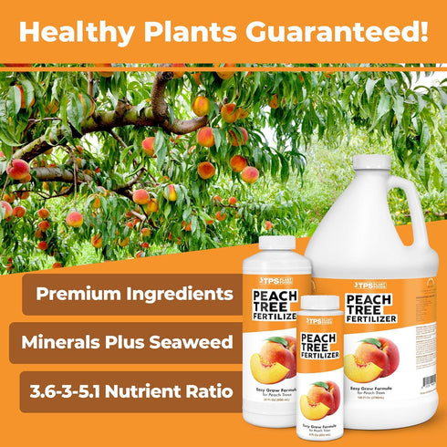 32 oz Peach Tree Fertilizer Liquid Peach Tree Plant Food for Healthy Growth & Fruit Production