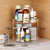 2 Pack 2 9.25 inch, Countertop, Tier Lazy Susan Turntable Organizer Rotating Spice Rack Organization for Cabinet