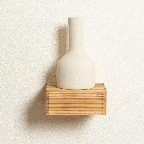Freezing point Small Floating Shelf,Mini Wall Shelves for Kitchen Bedroom Living Room Bathroom Wall Decor Plant Display
