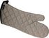San Jamar 801SG17 Silicone Oven/Freezer Mitt, 17" Length, Silver Temperature Protection