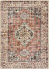 Lahome 2x5 Oriental Hallway Runner Rug, Washable Non Slip Kitchen Rug with Rubber Backing for Hallways