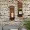Yorkmills Sconces Wall Decor Set of 2, Wall Candle Holder Rustic Home