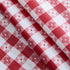 Newbridge 60 x 84 Inch Oval Vinyl Tablecloth - Bistro Tavern Check, Indoor Outdoor Cover for Picnic, Barbecue