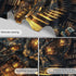 60L 80W Inches HVEST Fantasy Library Bookshelf Tapestry for Classroom Fairytale Tree Magic Bookshelf Wall Decor Retro