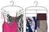 DR. ORGANIZER Leggings/Yoga Pants & Tank Top Closet Organizer Hanger, 2 Piece Set, Black