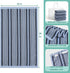 SALAS Sets 16" 26", 6 Packs, Kitchen Dish Towels for Drying Dishes, Large Cotton Kitchen Towels, Stripped Terry Dish