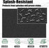 NOBONDO 12 Pack 2 Bib Apron - Unisex Black Apron Bulk with Roomy Pockets Machine Washable for Kitchen Crafting BBQ