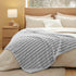350GSM Cozy Grey60x80 Inches, Bedsure Twin Blanket for Couch - Super GentleSoft Fuzzy Fluffy Blankets for Women, Cute