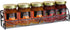 Deco Brothers Wall Mounted Single Tier Mesh Hanging Spice Rack, Set of 2, Bronze