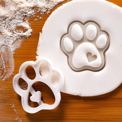Bakerlogy Cute Paw Cookie Cutter, Small, 1 Piece