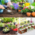 50 Vcekract Plant Labels, Pcs Acrylic Garden Labels Stakes with a Pen, Plant Markers for Outdoor Waterproof, Garden