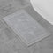 Jean Pierre New York Cotton StoneWash Medallion Bath Rug, 17x24 in., Gray
