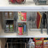 Simple Houseware Spice Rack Slide Out Wire Basket Drawer Organizer, 2 Tier, Silver by Simple Houseware
