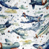 SELIONLIKN 18.9x16.5 Inch Watercolor Plane Laundry Basket Foldable Cartoon Laundry Hamper Oxford Cloth Plane Printed