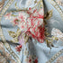Set 2 18x18inFlowers of Vintage Blue Embroidered Throw Pillows Covers Retro European Pillow Covers for Sofa Couch