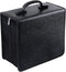 CD Case - 400 Capacity DVD Wallets, Protective CD Storage Organizer Holder Album Box Binder (Black Leather)