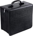CD Case - 400 Capacity DVD Wallets, Protective CD Storage Organizer Holder Album Box Binder (Black Leather)
