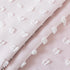 2 Lino Rosa Pink Blackout Curtains for Bedroom Nursery Panels,Sheer White Overlay Pom Pom Floral Ruffle Cute Coquette