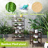 3-Tier Closet BMOSU Bamboo Small Shoe Rack Premium Stackable Shoe Shelf Storage Organizer for Hallway Living Room