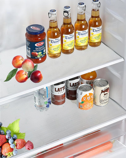 Shelf Liners for Kitchen Cabinets 10 Inch Wide X 20 Ft Non Adhesive Cabinet Drawer Liner Clear Non Slip Waterproof Shelves Liner for Refrigerator Closet Cupboard Pantry Bathroom by GMAEURL