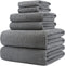 POLYTE 430 GSM Microfiber Quick Dry Lint Free Oversize Bath Towel Set,