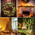 66FT 200 8 LED Christmas Mini Lights End-to-End Plug Modes Indoor String Lights with Timer, Outdoor Indoor Twinkle