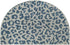 Unique Loom Outdoor Safari Collection Area Rug - Leopard (2' 7" x 4' 1" Hearth Blue/Gray) by Unique Loom