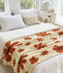 Brnabiou Cozy 50x60) Ultra Soft Daisy Sunflower Knitted Throw Blanket Fluffy Microfiber Checkerboard Bed Blanket