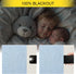 63 Inch 2 52x63 Pitalk Light Blue Curtains for Bedroom Length Panels Linen Blackout Room Darkening Cold Heat Light