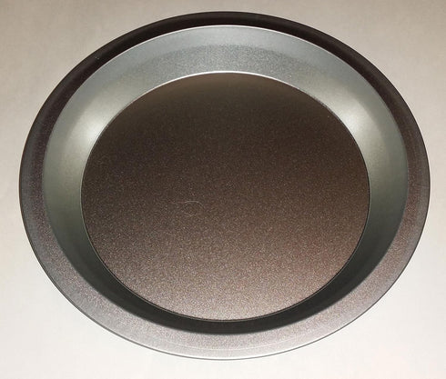 Two 9 inch Heavyweight Steel Non-Stick Bakeware Pie Pans Set with Even Heating (Standard Version)