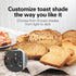 Hamilton Beach Retro Toaster - 2 Slice, Polished Stainless Steel, Wide Slots, Sure-Toast Technology, Bagel & Defrost