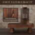 8.5") EOSAHR Farmhouse Pine Wood Risers for Decor in Kitchen & Bathroom - Risers Display Stands for Home Decor