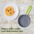 GreenPan Mini 5" Round Egg Pan, Healthy Ceramic Nonstick, PFAS-Free, Black, Dishwasher Safe