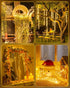 4 Pack 5 60 Fairy Lights Battery Operated, Feet LED Twinkle String Lights Waterproof Firecracker Starry Lights for DIY